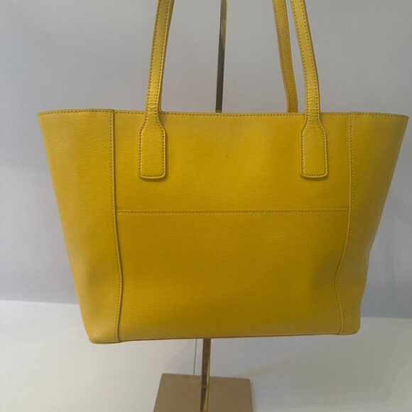 RARE Ralph Lauren Yellow Tote - Picture 4 of 10